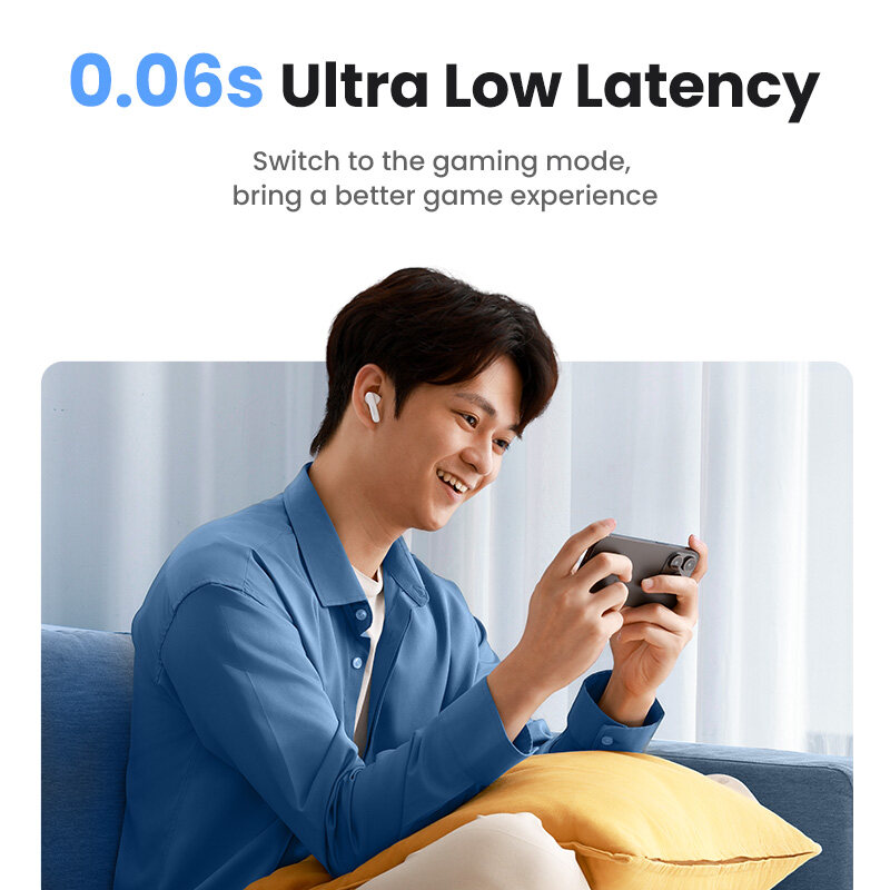 UGREEN 35725 Tai nghe không dây WS206 HiTune T3 Pro - Màu trắng, chống ồn chủ động
